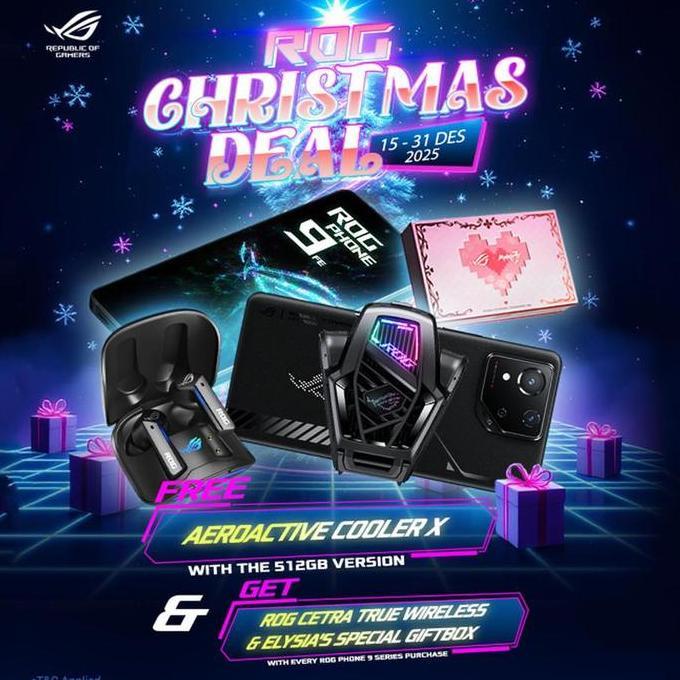 Gasskirim- Asus Rog Phone 9 Fe 5G 12/256 Gb 12/512 Gb Garansi Resmi Indonesia - 12Gb 256Gb 512Gb