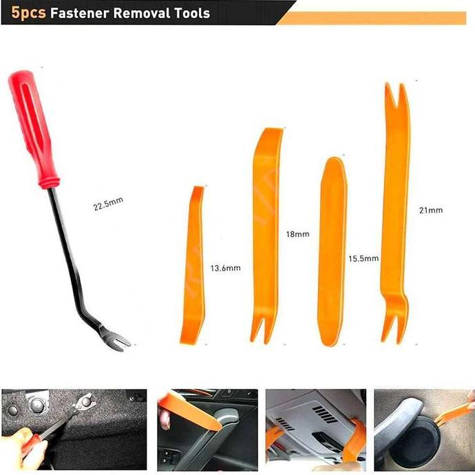 Dnabig- Baut Mur Rivet Mobil Car Clip Plastik Universal Fastener Plastik Original Aksesoris