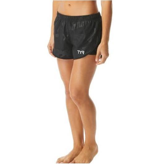 TYR WOMEN'S ALLIANCE NAVY PODIUM SHORT