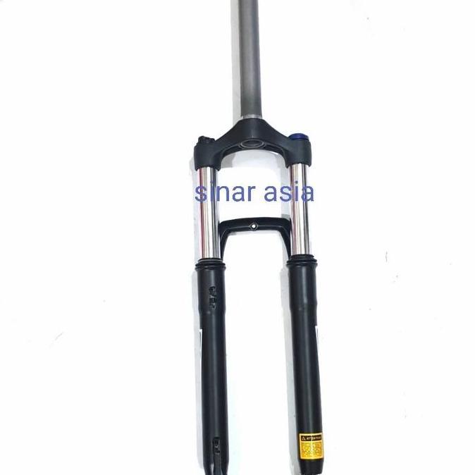 FORK GARPU MTB 26 EVO T120MM,COIL 28.6MM(DISC BRAKE), OPEN LOCK ORIGINAL DAN TERPERCAYA
