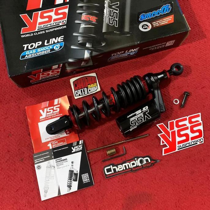 TERBARU - Shock Shockbreaker YSS G-Sport Smooth Black Series 330mm Beat FI ESP