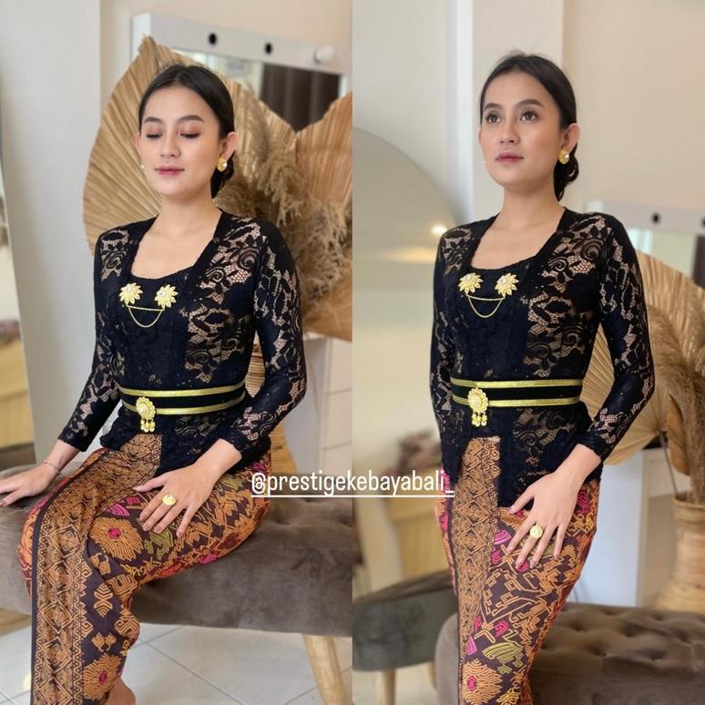 Promo Terbaru (Bisa Cod) One Set Kebaya Sofia Strait/Setelan Kebaya Sofia/Kebaya Brokat Sofia/Kebaya