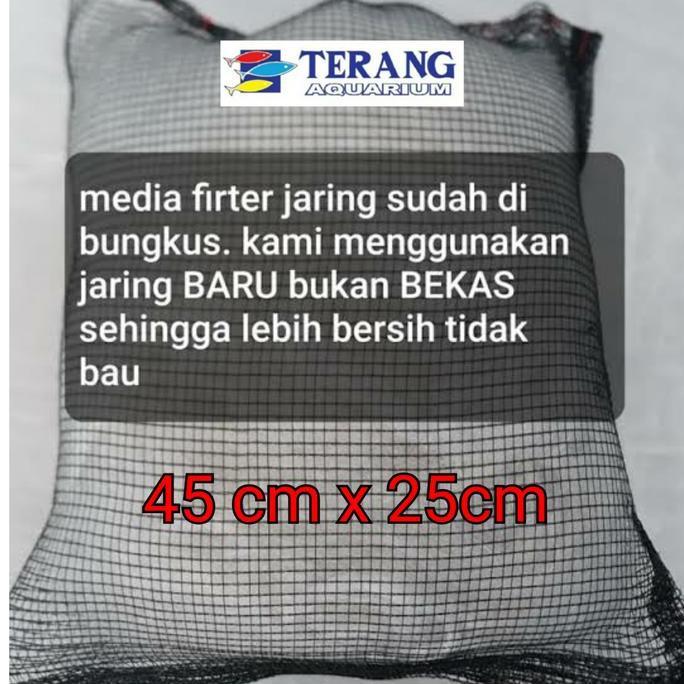 Fishbou- Jaring Nelayan Baru Media Filter Kolam Ikan