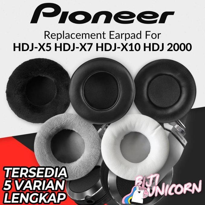 DB143 >> Earcup Earpad Ear Cushion Pioneer HDJ-X5 HDJ-X7 HDJ-X10 HDJ 2000 Busa