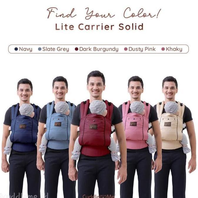 CuddleMe Gendongan bayi Lite carrier ssc cuddle me