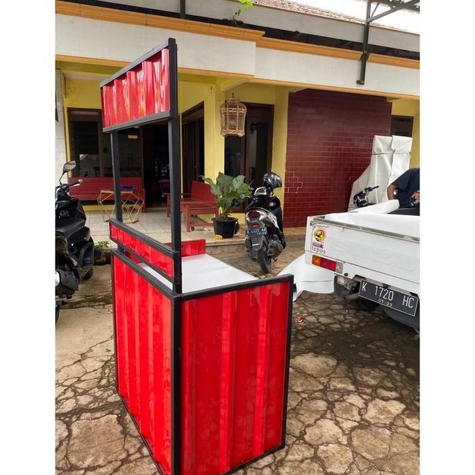 Terlaris Terlaris Booth Lipat Murah / Gerobak Lipat Termurah Promo 90X60X180 / Booth Container Termu