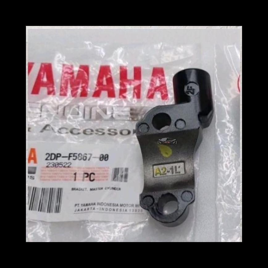 Yamaha Dudukan Spion Kanan atau Kiri NMAX Aerox Lexi Hitam 2DP Original Asli untuk Yamaha NMAX AEROX