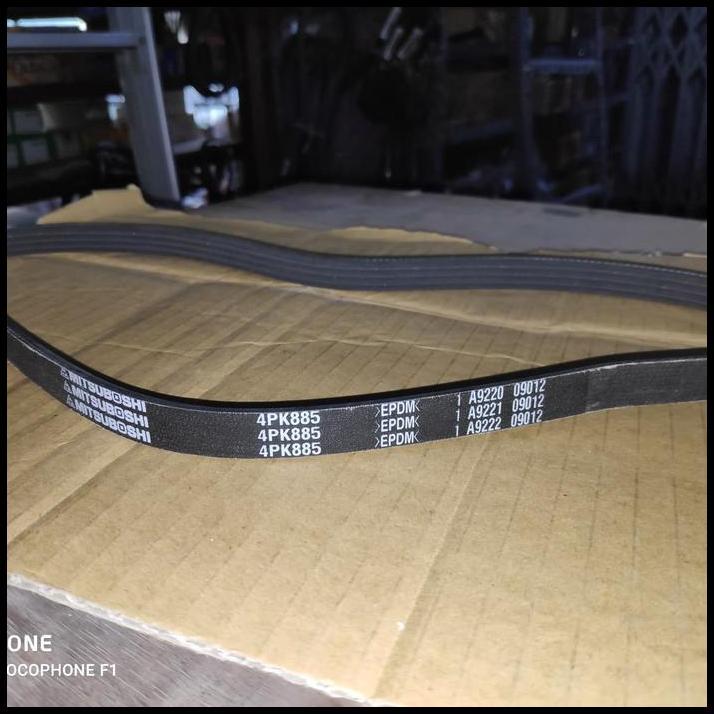 GRATIS ONGKIR MITSUBOSHI FAN BELT 4PK885 EPDM TALI KIPAS FANBELT 4PK 885 TIMOR
