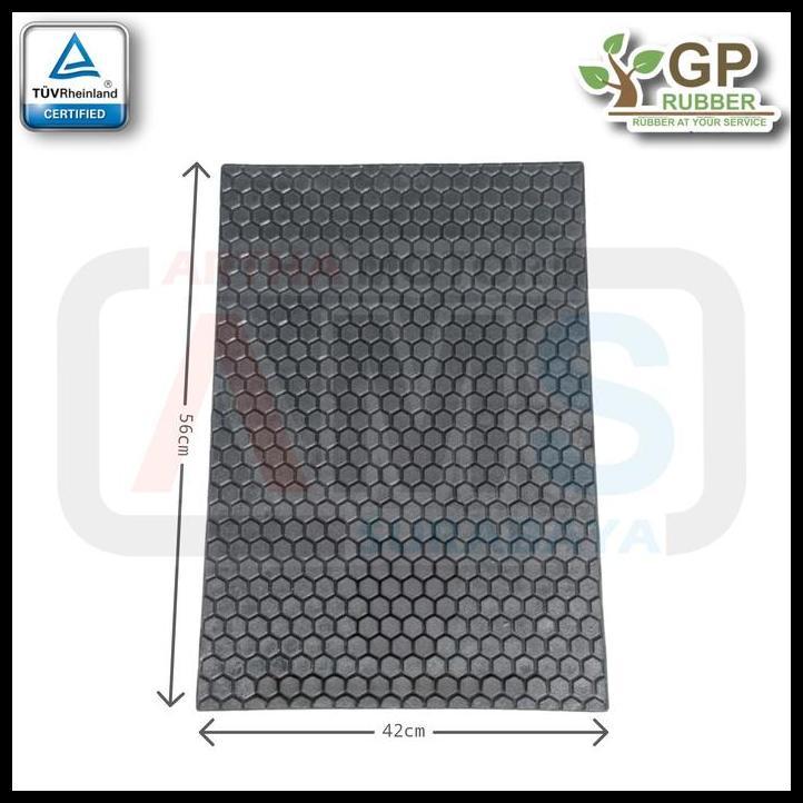 GRATIS ONGKIR KARPET KARET KESET LANTAI ALAS MOBIL RUMAH KANTOR ANTI SLIP SEGI ENAM 