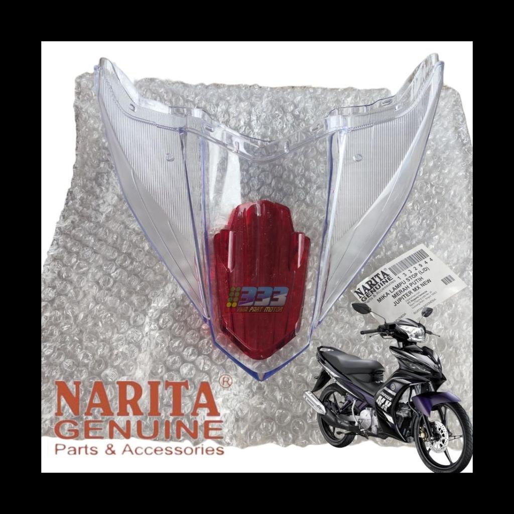 mika kaca lampu stop belakang yamaha jupiter mx new 135cc 50C set merah putih narita