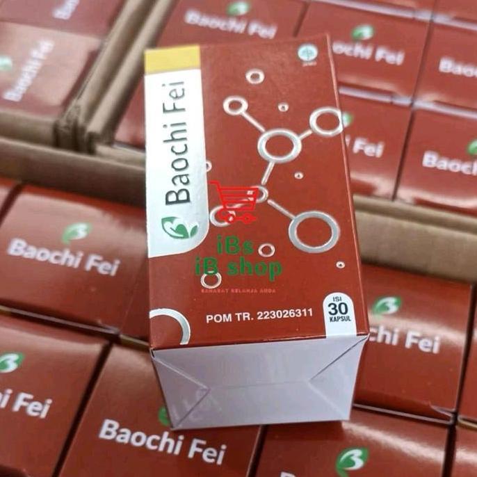 Baochi Fei Original Obat Herbal Cina Ampuh Atasi Paru Paru Asma Tbc