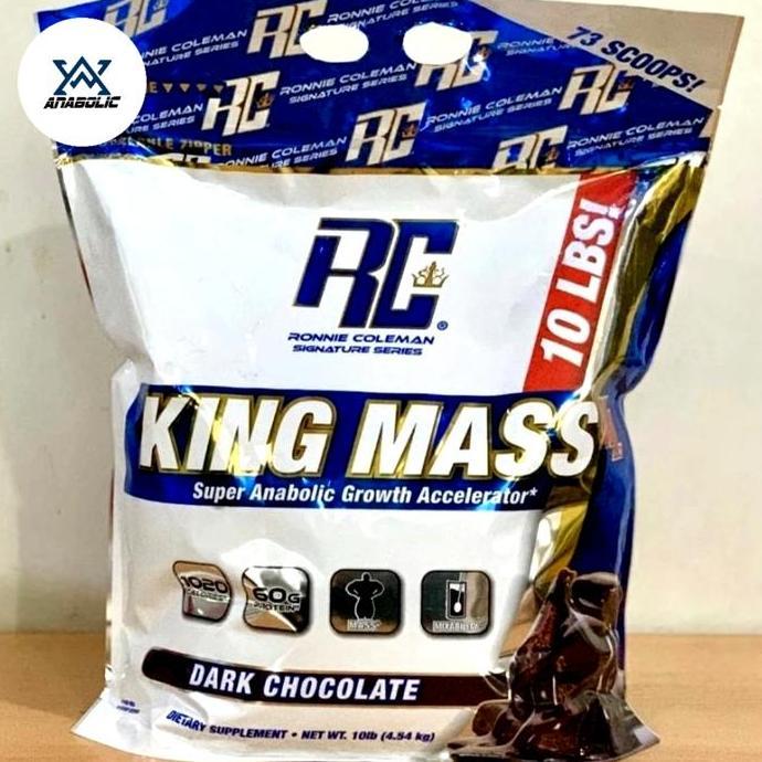 KINGMASS KING MASS RCSS RONNIE COLEMAN WEIGHT GAINER 10 LBS ORIGINAL DNI