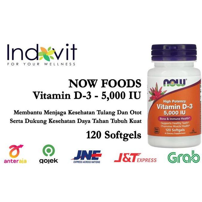 Now Vit D3 5000 Now Vitamin D3 5000 Garansi Jamin Ori USA Now D3 5000