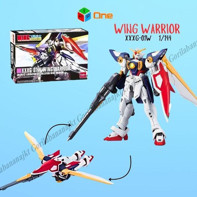 awesomether - mainan hg 1/144 xxxg-01w wing warrior coloniesliberation