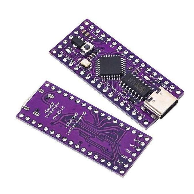 Ofwc- Pengganti Arduino Nano Lgt8F328P Lqfp32 Minievb Type-C