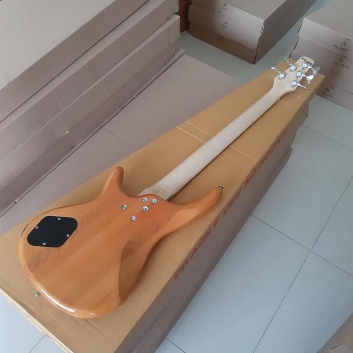 Murah Gitar bass ibanez SDGR 5 string kuning natural new Non COD
