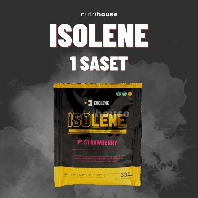 Evolene Isolene 1 saset Whey Isolate Protein Evolene Medan