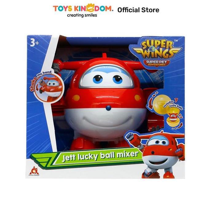 ALPHA GROUP SET SUPERWINGS JETT LUCKY BALL MIXER - MERAH