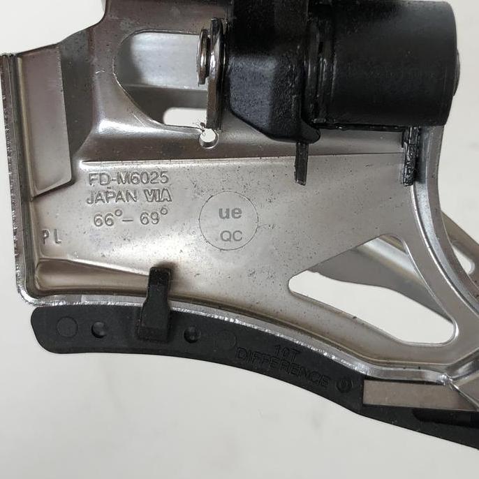 Fd Deore M6025 Down Swing Dual Pull Tarikan Atas Bawah Double Shimano