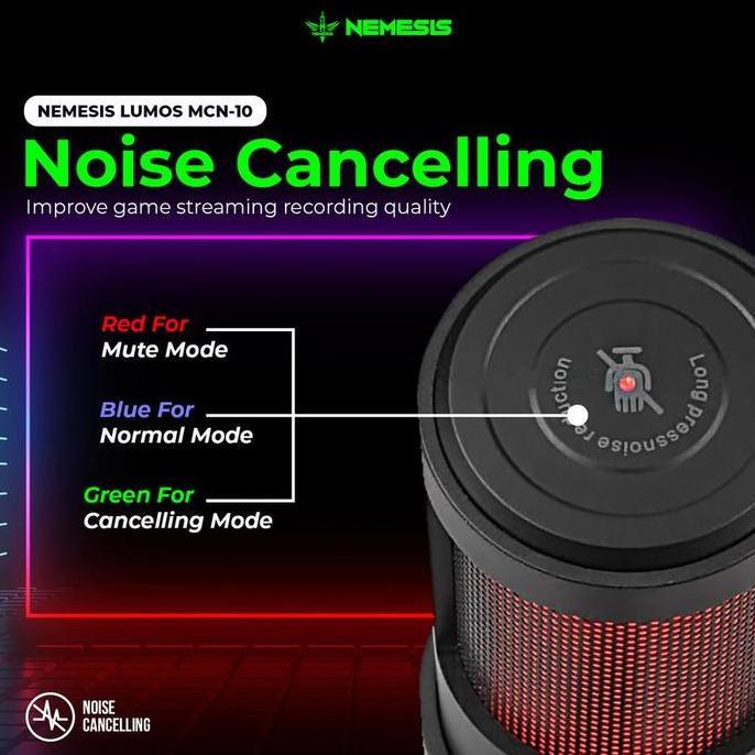 Mic Game NYK Nemesis MCN-10 Lumos  Black HAP