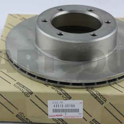 Piringan Disc Depan Hilux Surf LN167 ori 43512-35190 Terlaris