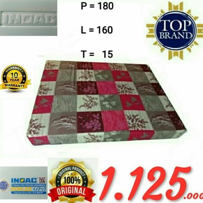 Kasur INOAC 160x180x15 EON D23 10Tahun