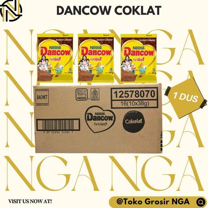 Mosquebarbara - [Tk Singa] 1 Dus Dancow Putih/Coklat, Milo, Susu Bendera