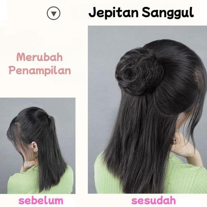 Gogopix- Jepit Sanggul Rambut Korea / Jepit Acak / Sanggul Jepit Moderen Sanggul Rambut / Jepitan Sa