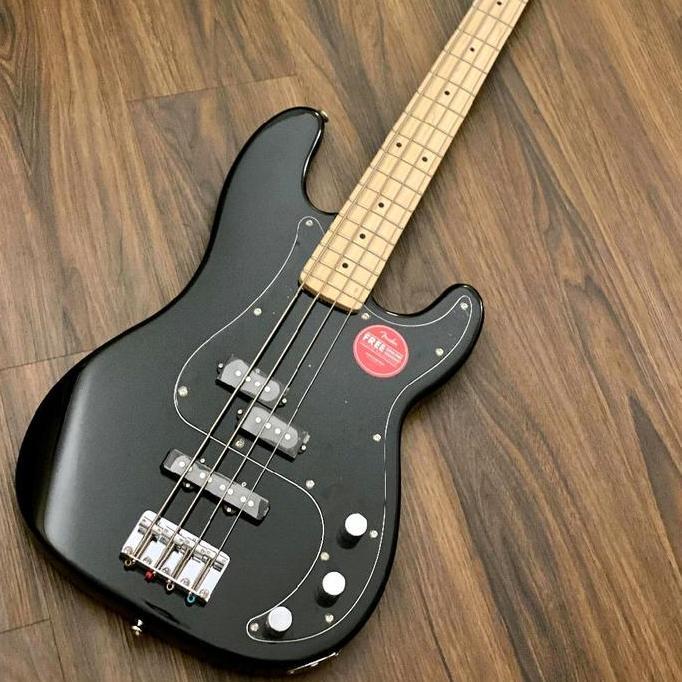 Murah Squier Affinity Series Precision PJ Bass Maple FB Black Non COD