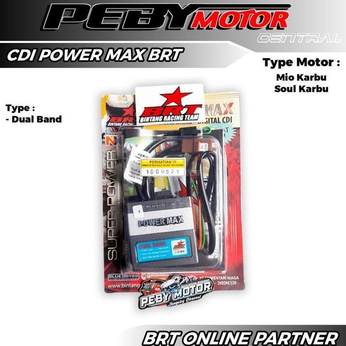 CDI DUAL BAND POWER MAX BRT MIO KARBU MIO SOUL