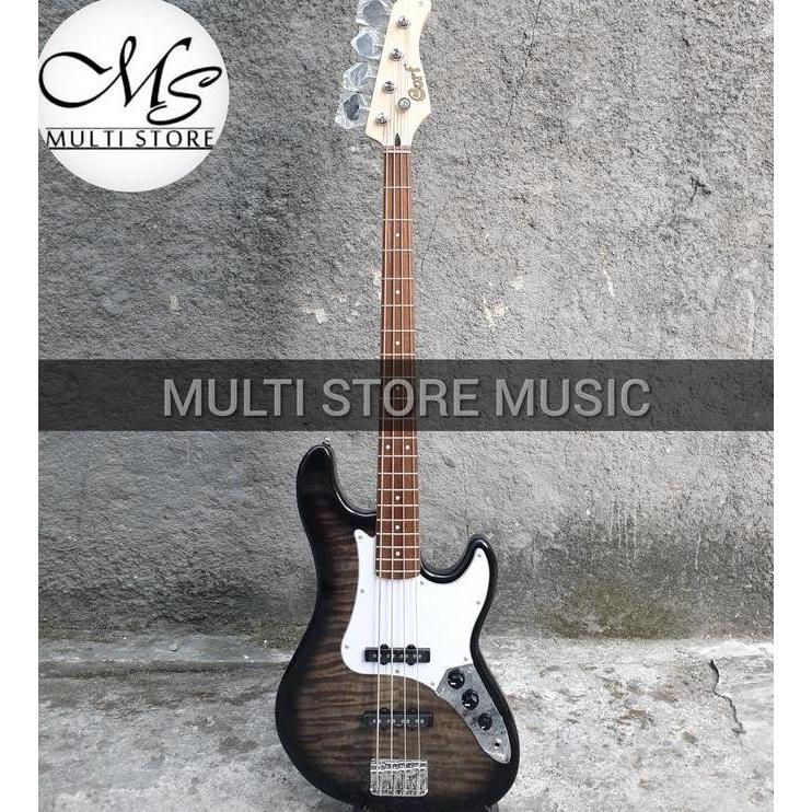 Murah Bass Elektrik - CORT - GB24JJ - GB 24JJ - GB-24-JJ - GB-24 - Black Non COD
