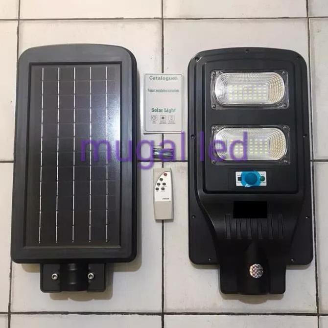 PROMO lampu solar cell 40 watt kuning / lampu tenaga matahari /lampu pju led