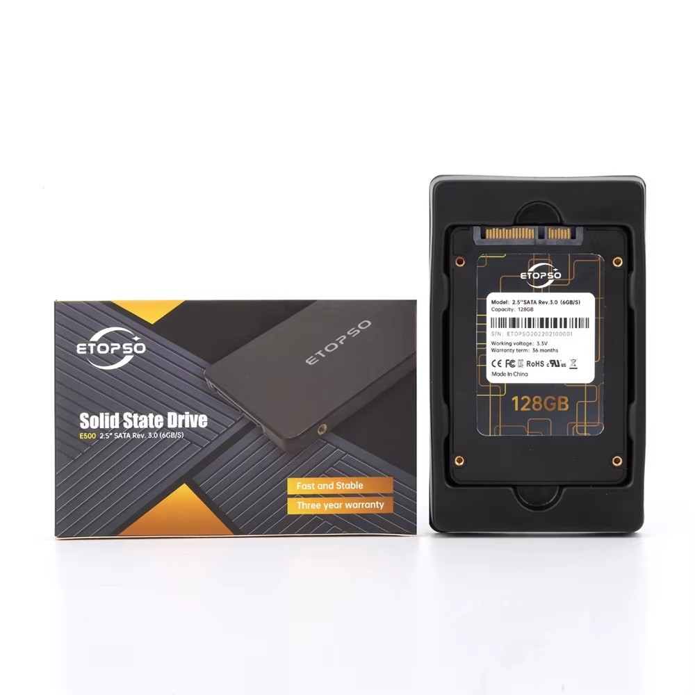 SSD ETOPSO SATA III 128GB 256GB 512GB ETOPSO E500 SATA 3 2.5''