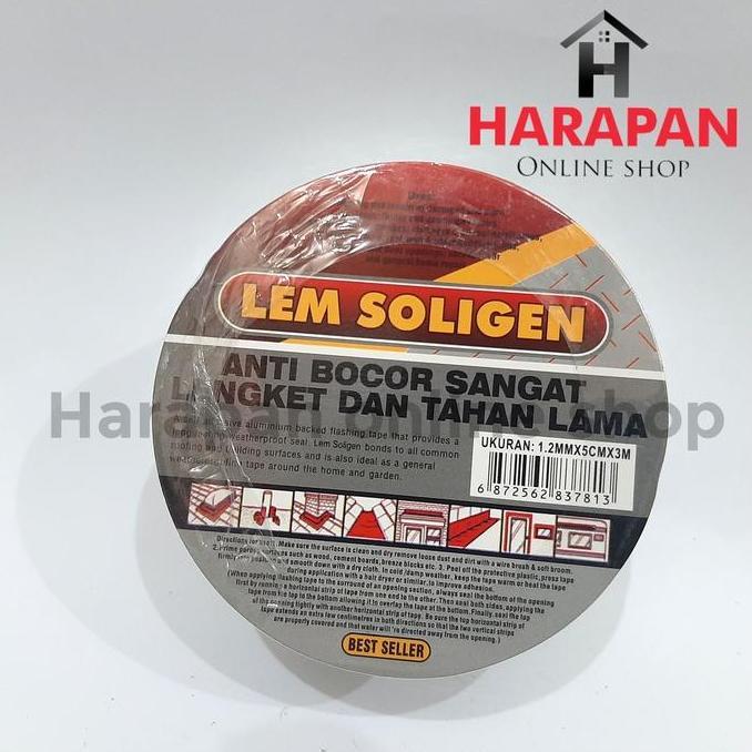 Qnqx- Lem Atap - Lem Talang Tambal Anti Bocor Lem Soligen / Penambal Genteng