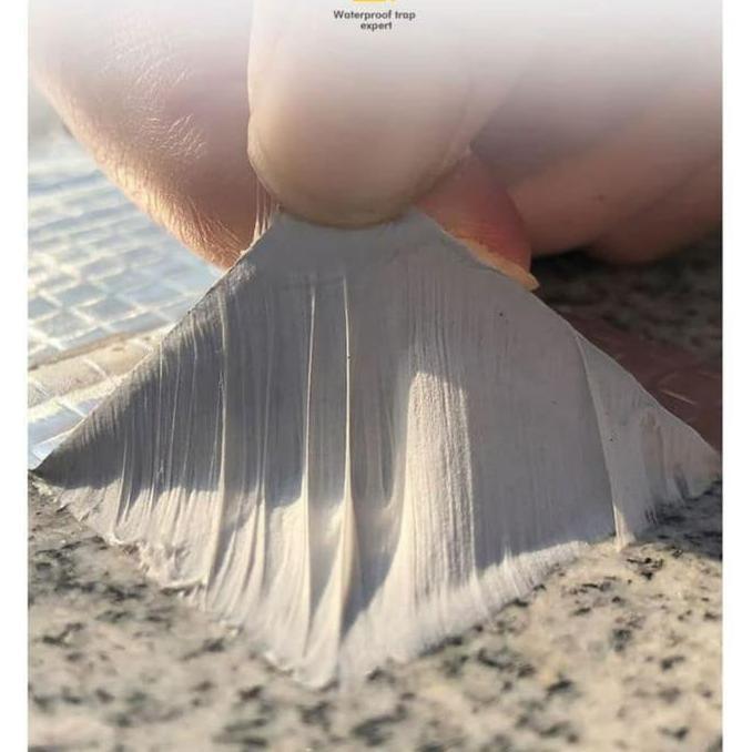 Qnqx- Lakban Anti Bocor Alumunium Foil Waterproof Tape 20 Cm X 10 Meter