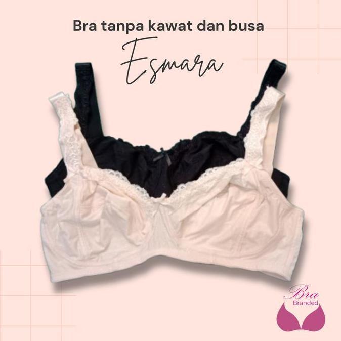 Wkwx- Bra Tanpa Kawat Dan Busa Esmara, Mama Bra Untuk Wanita - Bh