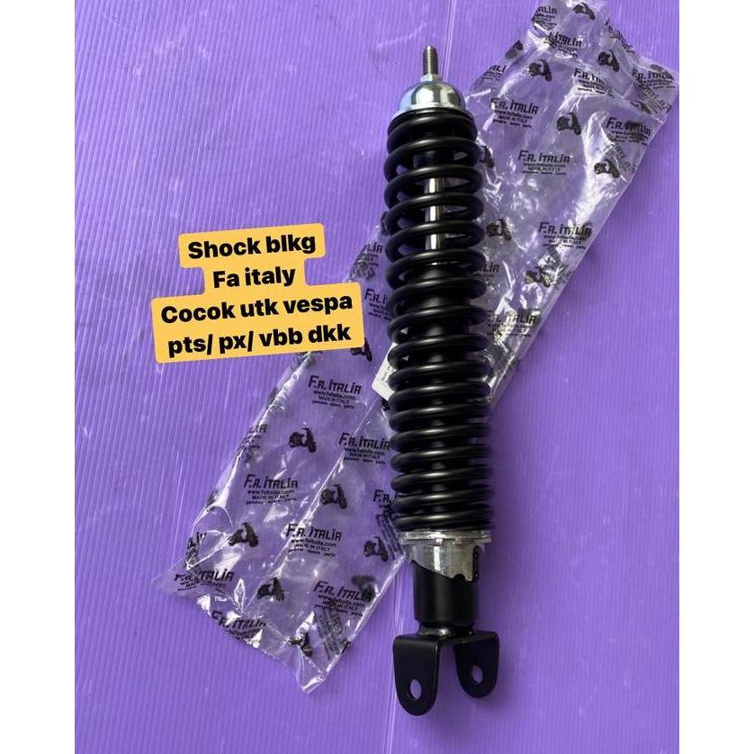 Shock Belakang FA Italia Hitam utk Largeframe Smallframe Terlaris