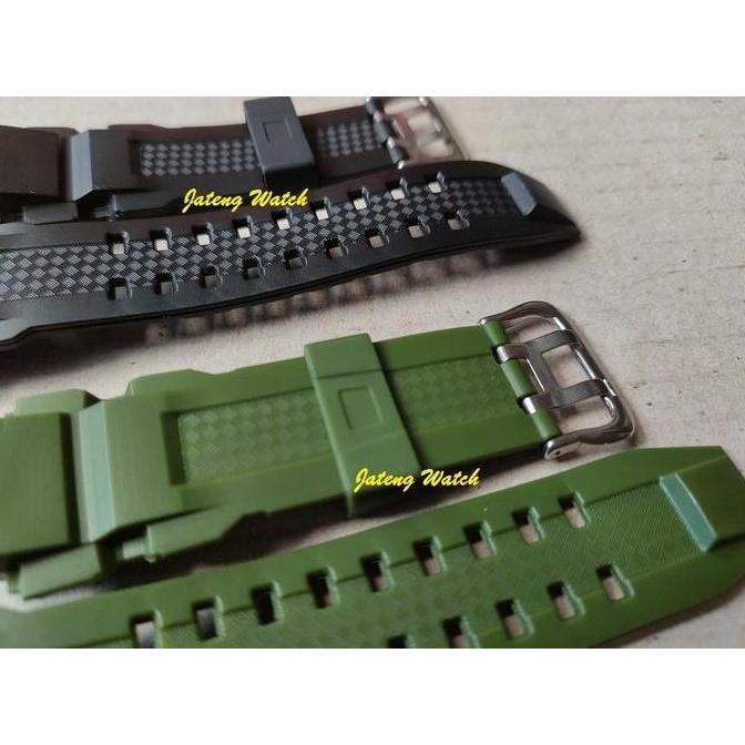 Wgwg- Tali/Strap Rubber Kompatibel Jam Tangan Eiger N829 Leschaux 4.0 M1131