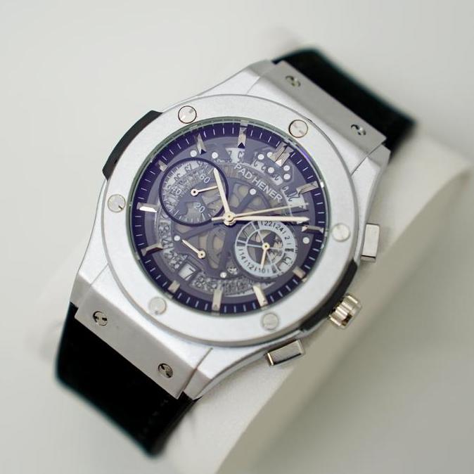 Wgwg- Pad Hener Lexicon Jam Tangan Unisex Analog Original Tali Kulit Keren Army Green Luxury Chronog