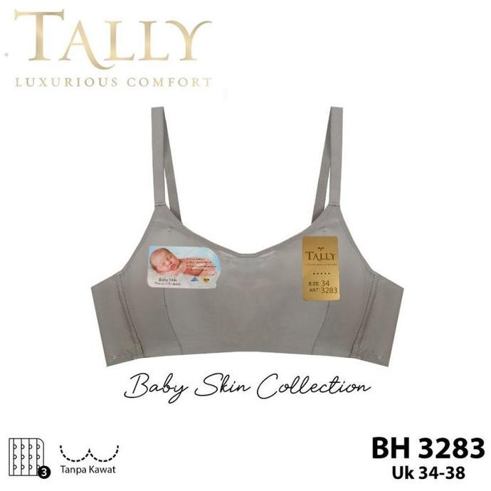 Wkwx- Bh Seamless Tally 3283 Tanpa Kawat - Baby Skin Bra