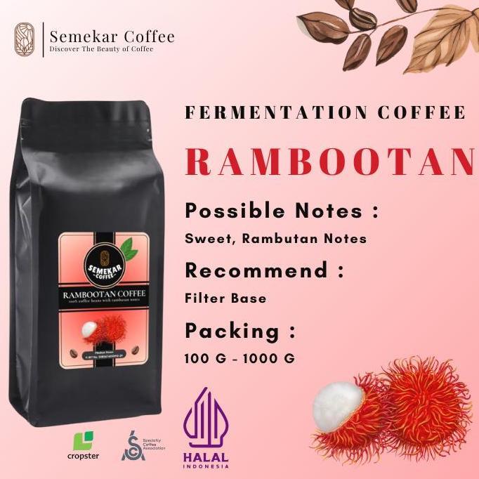 Semekar Coffee - Rambootan Fermentation Kopi Anaerob Natural Roasted Beans