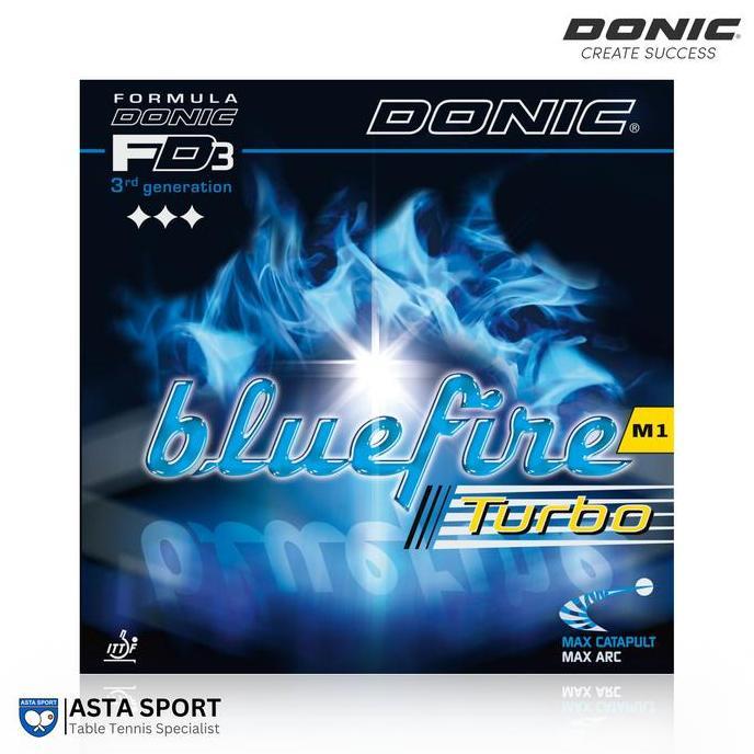 DONIC Bluefire M1 Turbo Karet Pingpong Rubber Tenis Meja
