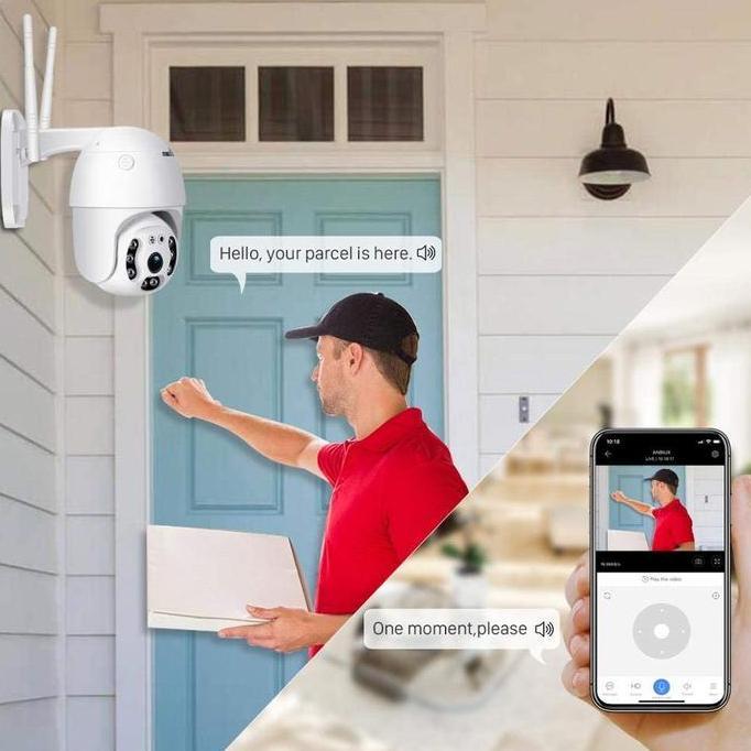 Scuritoi- Kamera Cctv Outdoor Ip67 5Mp Wifi Tuya Color Night Vision - Cctv Sd01