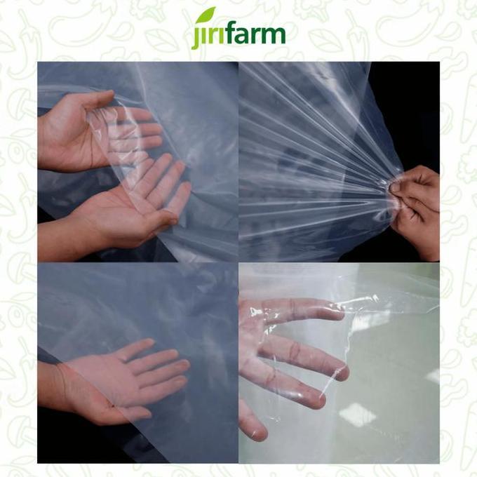 Gardenwill Jirifarm - Plastik Uv Green House Tebal 200 Micron 14% Lebar 3 Meter Eceran Per Meter
