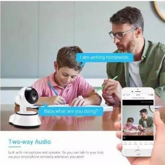 Scuritoi- Ip Camera V380 Cctv Wireless Ip Mini Camera Wifi Smart Net Cam