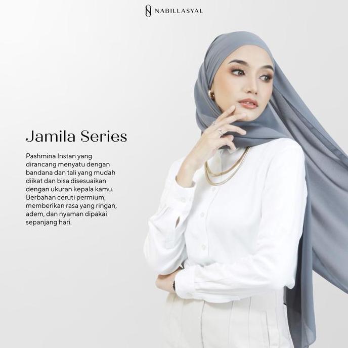 Dieocrd- Nabillasyal | Hijab Pashmina Melayu | Pashmina Semi-Instant | Jamila Series