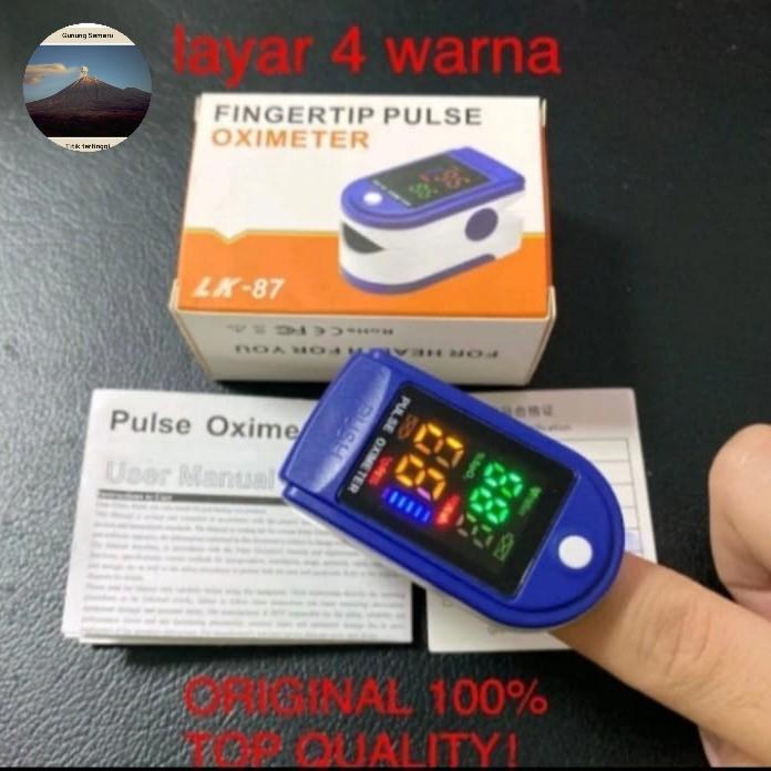 Oximeter LK 87 Original 100% 4 Warna Fingertip Pulse SPO2 LK 88 A2 L87