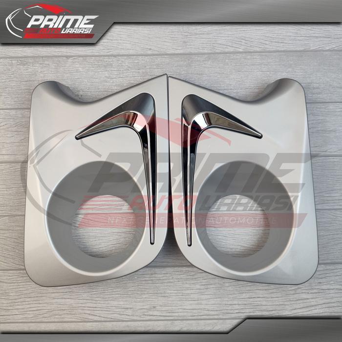Ring Foglamp Cover Foglamp All New Avanza Xenia 2011 - 2014 - Silver Original Dan Terpercaya