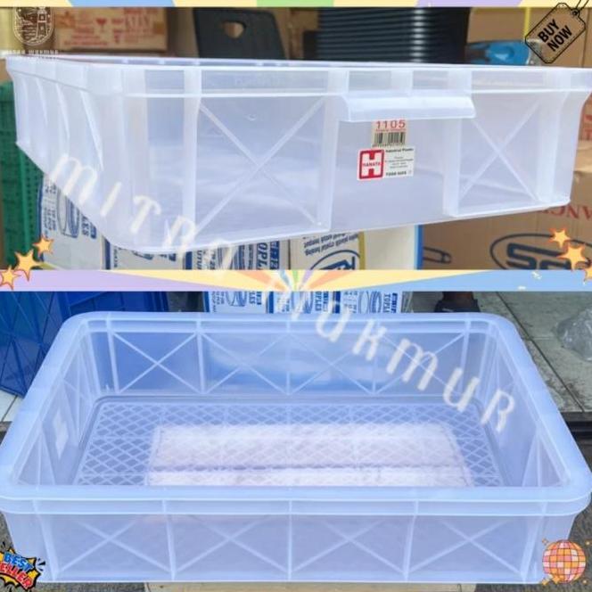 Hanata 1105 Box Container Keranjang Industri Roti Tempat Donat