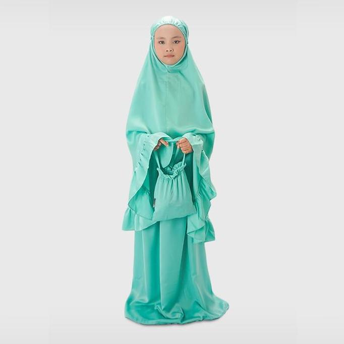 Mukena Anak Reguler Tatuis Tiara 593 - Muslim Satin Velvet